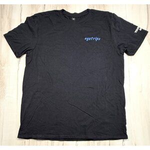 ANVIL Adult LARGE Egotrips TOUR CREW 2021 FOREIGNER Black S/S Cotton T-SHIRT EUC